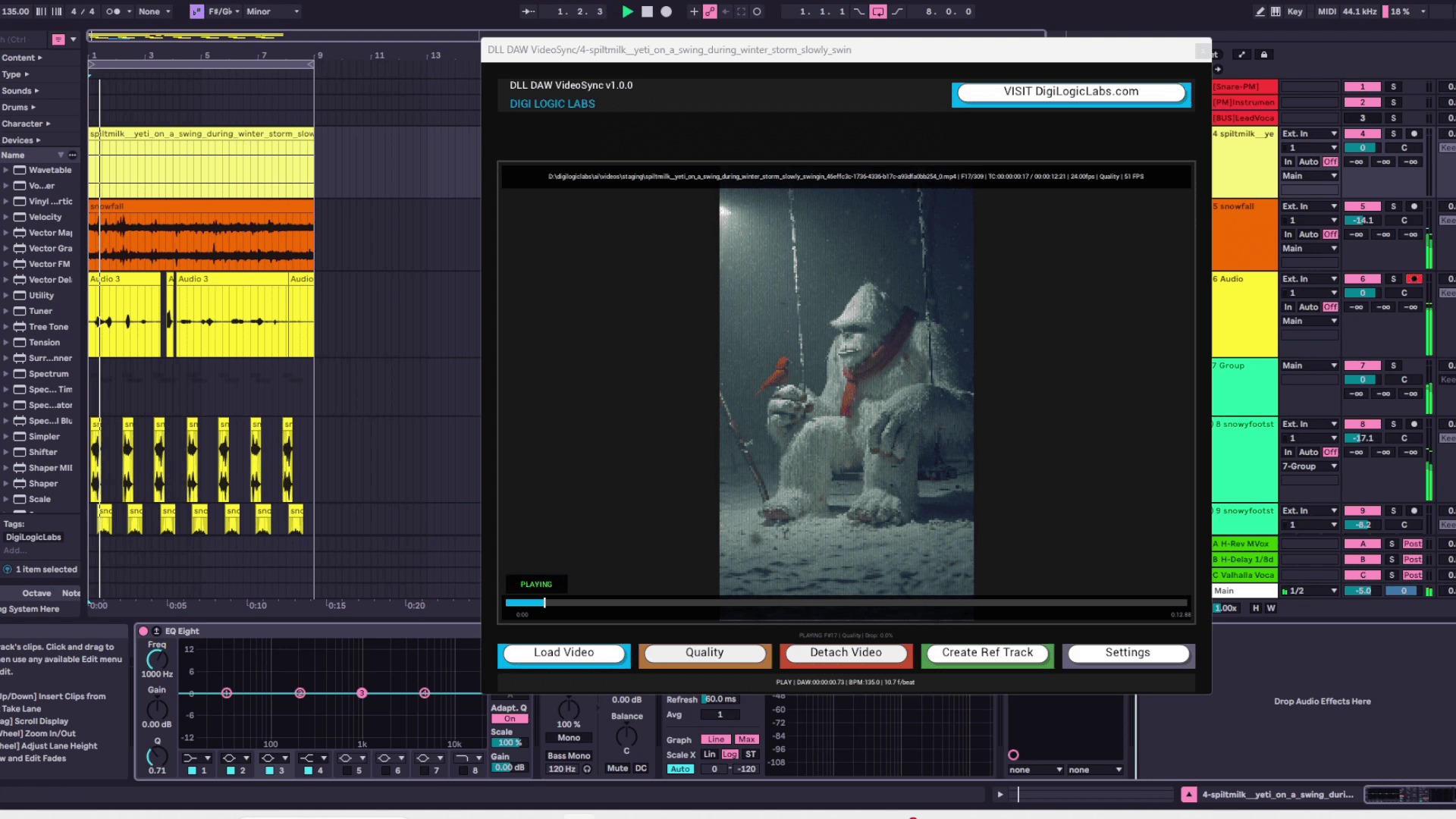 DLL DAW VideoSync